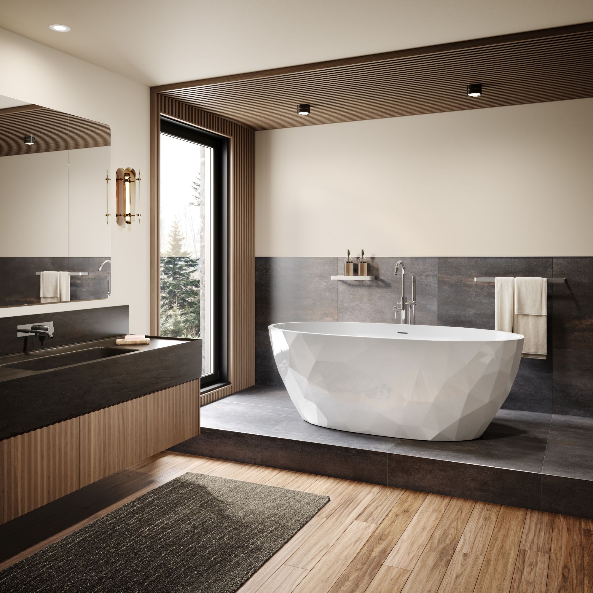 Maax Fura 6732 Wht Front Deco 2